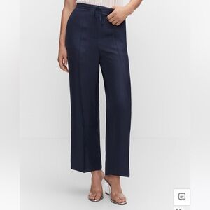 Mango Bow Coulottes Pants